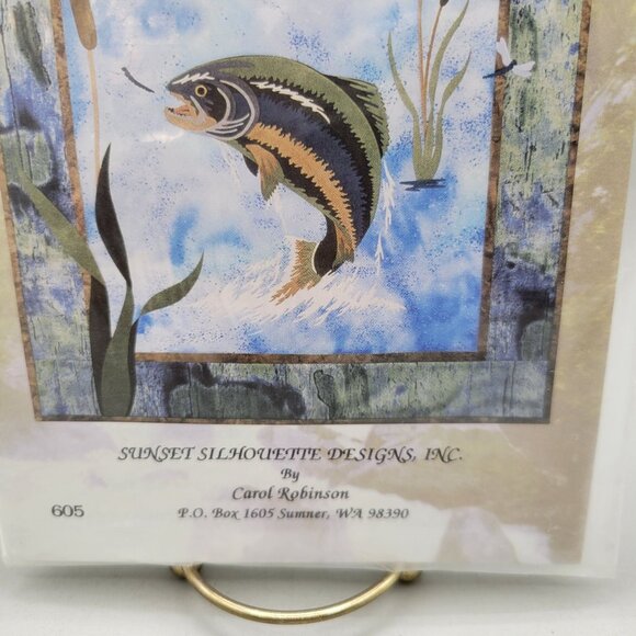 Fishermans Dream Quilt Pattern By Sunset Silhouette Designs 605 - Picture 3 of 5